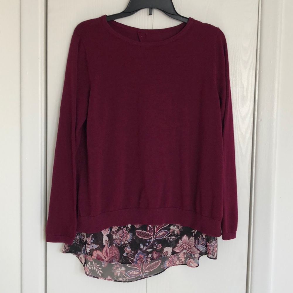 APT. 9 sweater blouse